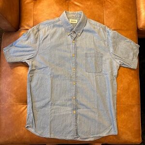 Short Sleeve Jack in Sunwashed Chambray